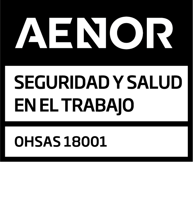 Marca AENOR de seguretat i salut laboral  OHSAS 18001
