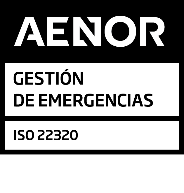 Marca AENOR Gestió d'Emergències UNE-ISO 22320