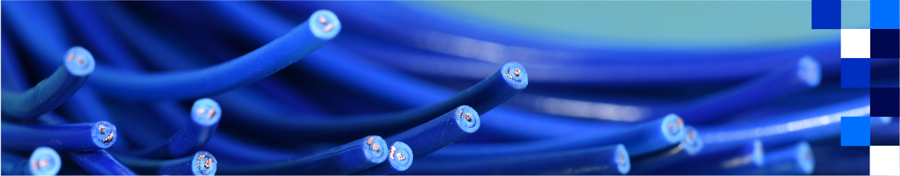 Cables elèctrics de colors mostrant l'interior de cada cable.