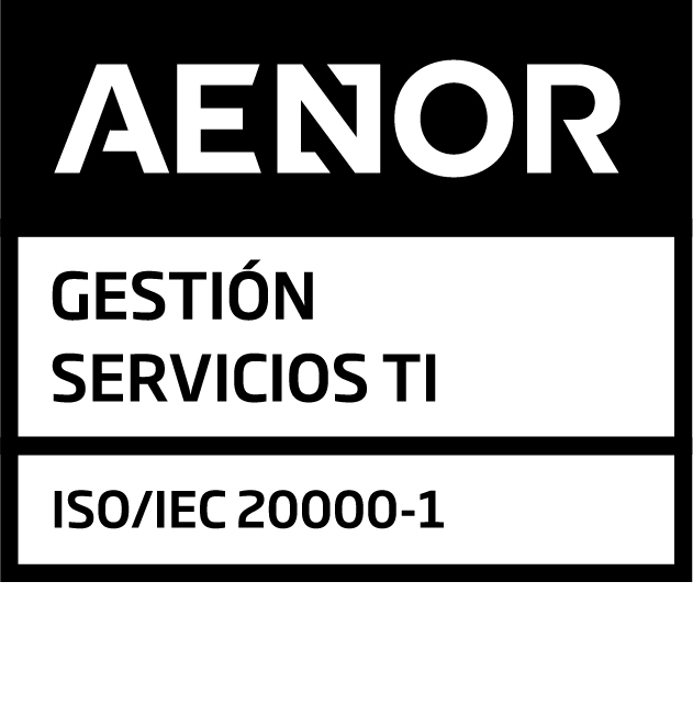 Marca AENOR gestió serveis TI