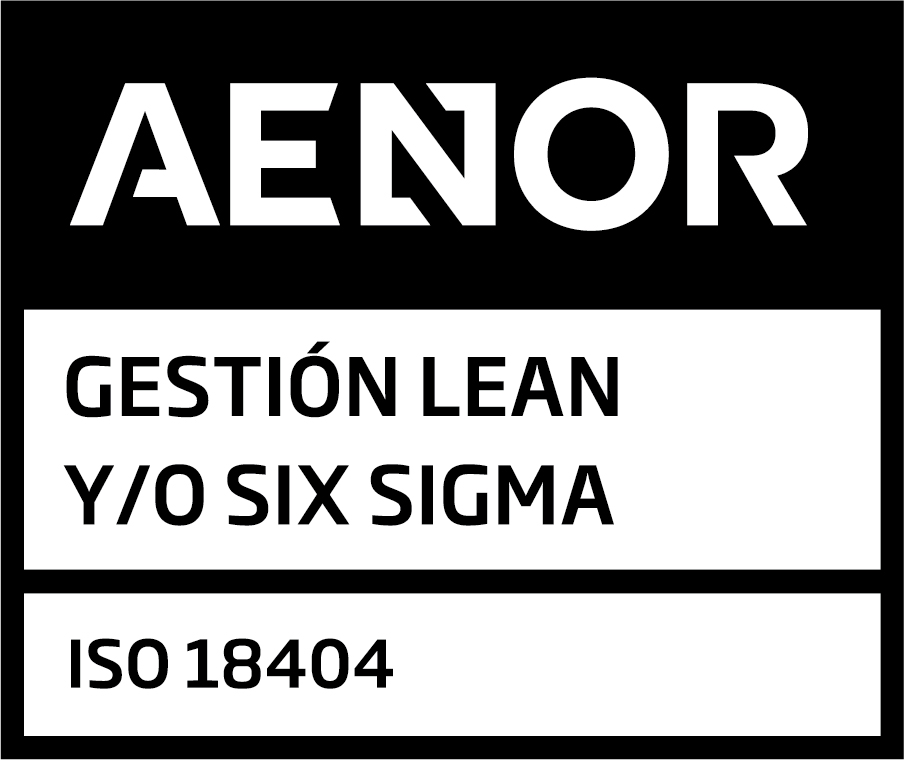 Certificat AENOR de Lean management.